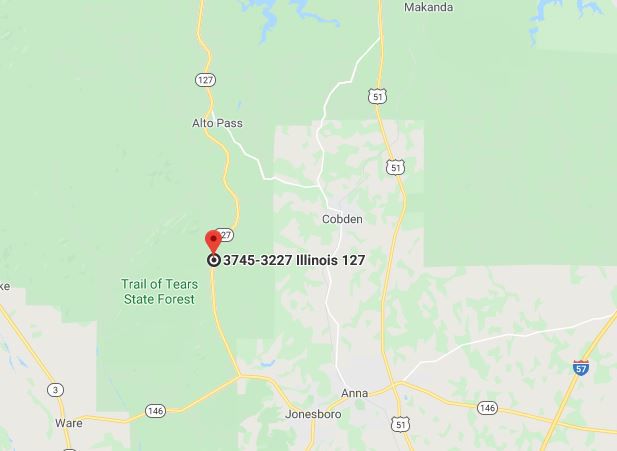 Union County, IL crash map
